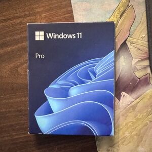 Microsoft Windows 11 Pro Operating System Software USB Drive